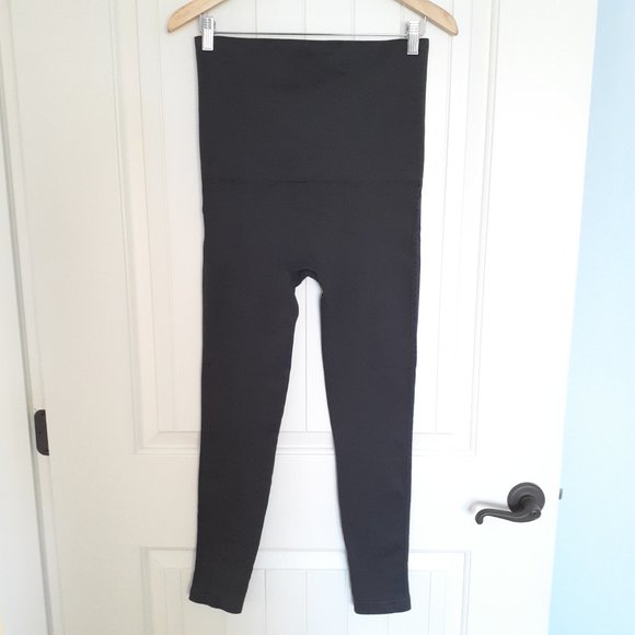 Belly Bandit Mother Tucker® Postpartum Compression Leggings in Steel Gray Size M - Picture 2 of 8